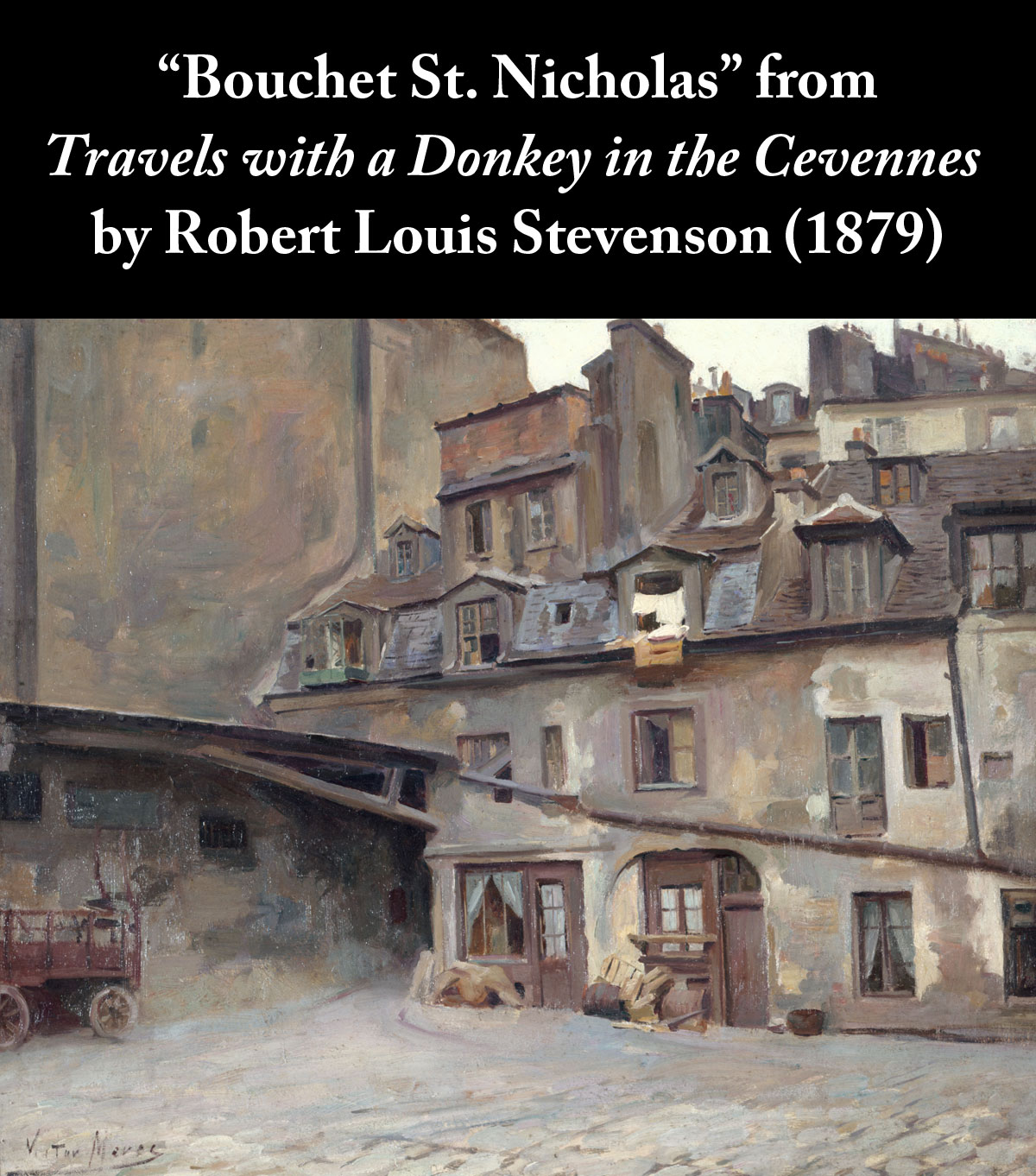 Bouchet St. Nicholas from Travels with a Donkey in the Cevennes by Robert Louis Stevenson (1879)